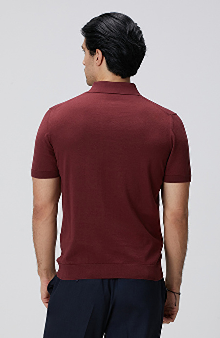Bordo Basic Triko Kazak_4