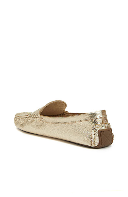 Gold Kadın Deri Loafer_2