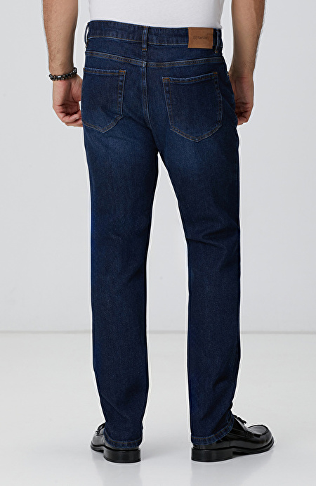 Lacivert Erkek Denim Pantolon_2