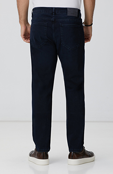 Koyu Lacivert Denim Pantolon_2