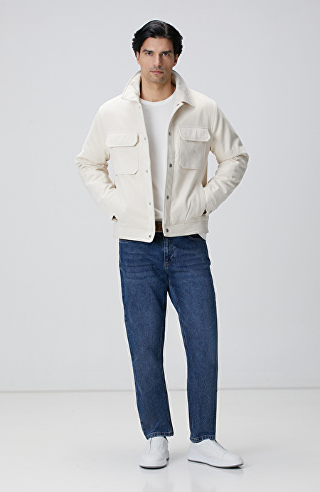 Lacivert Denim Pantolon