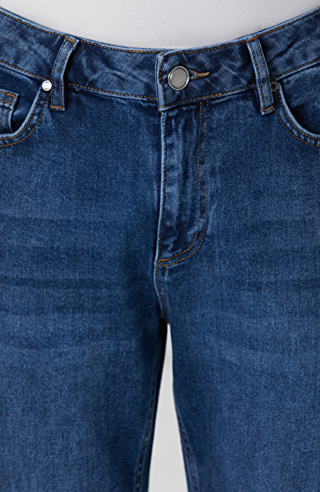 Lacivert Denim Pantolon_3