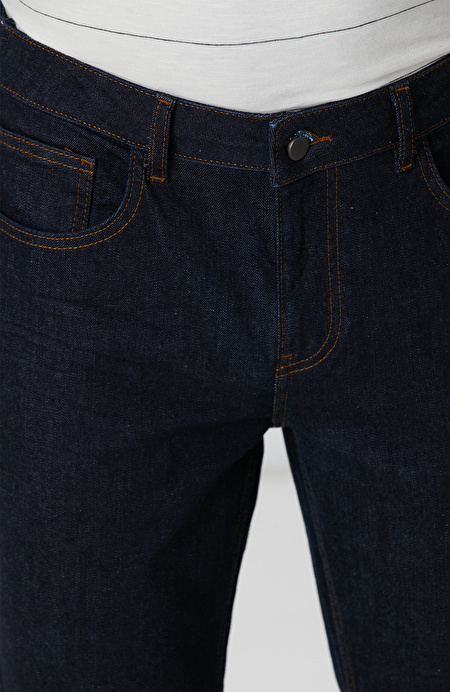 Lacivert Denim Pantolon_3
