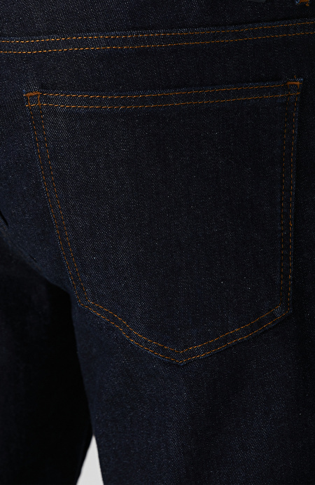 Lacivert Denim Pantolon_4