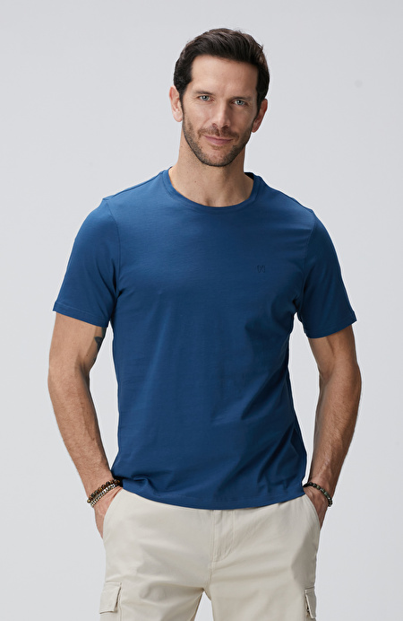 Indigo Basic T-shirt_4