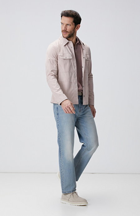 Pembe Süet Mont_2