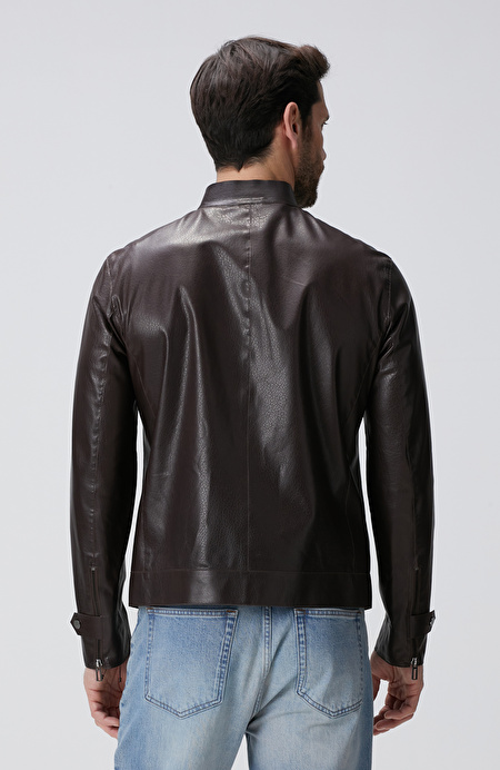 Limited Kahverengi Deri Mont_4