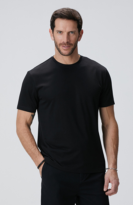 Siyah Basic T-shirt_3