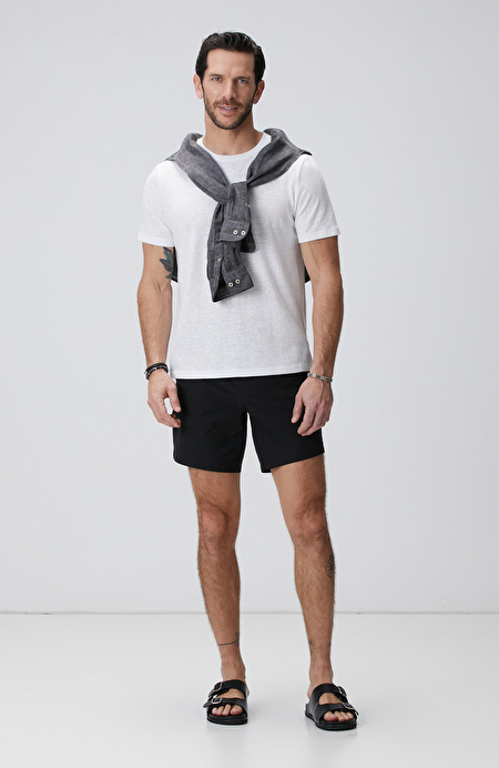 Beyaz Basic T-shirt_2