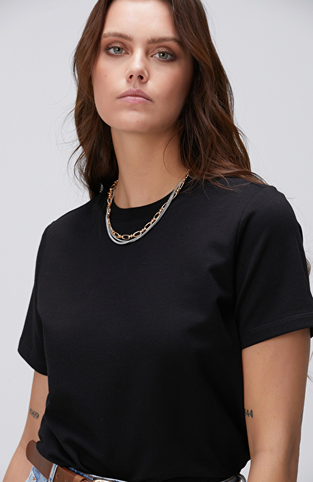Siyah Basic T-shirt_1