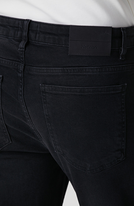 Antrasit Denim Pantolon_4
