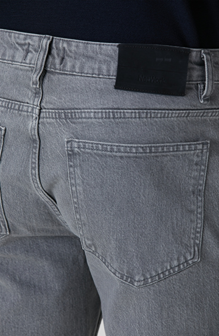 Açık Gri Denim Pantolon_4