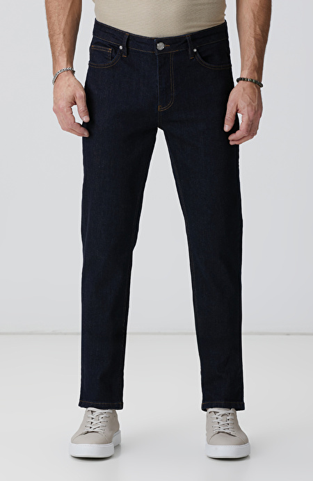 Lacivert Denim Pantolon_1