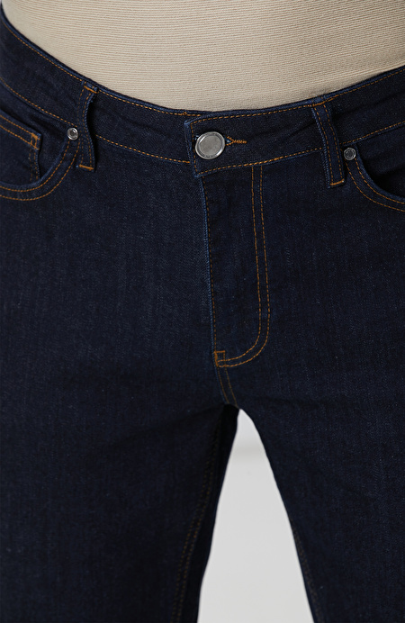 Lacivert Denim Pantolon_3