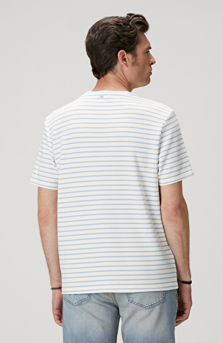 Kırık Beyaz Mavi T-shirt_4