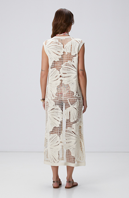 Açık Bej Kaftan_4