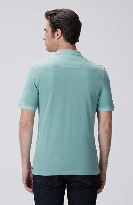 Yeşil Polo T-shirt_4