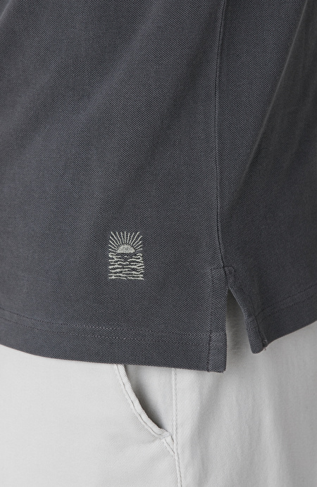 Antrasit Polo T-shirt_6
