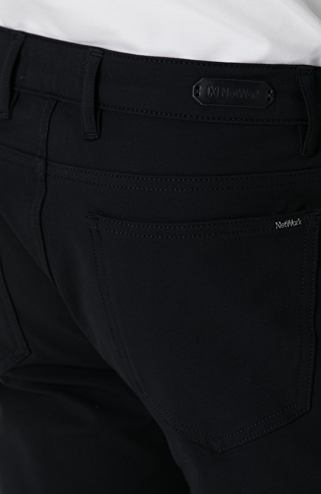 Siyah N-TECH Casual Pantolon_4