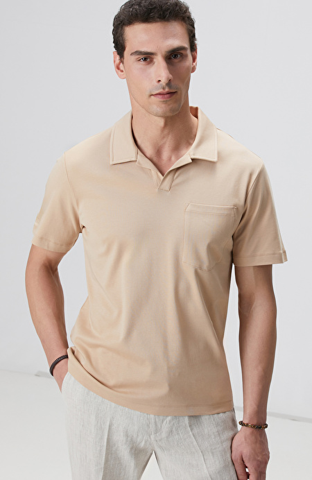 Açık Camel T-shirt_1