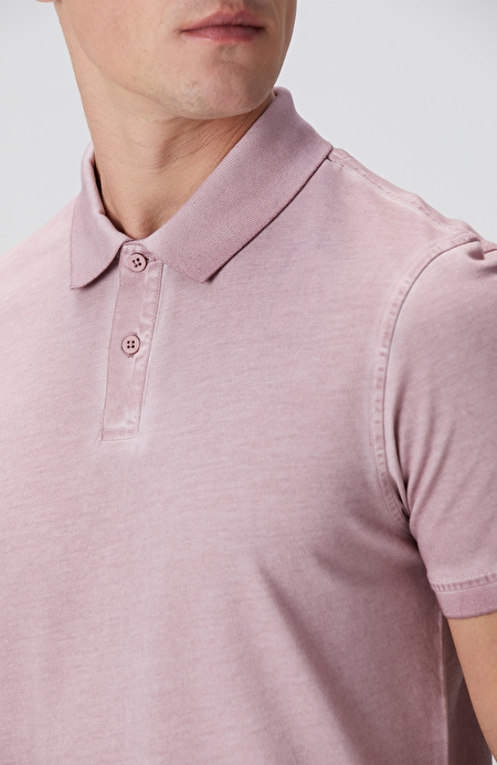 Gül Kurusu Polo Yaka T-shirt_5