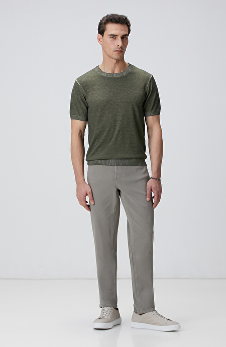 Açık Haki Denim Pantolon_0