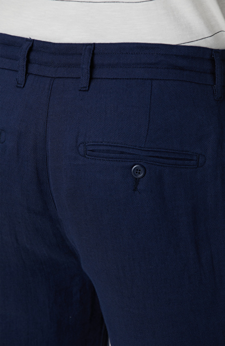 Lacivert Keten Pantolon_4