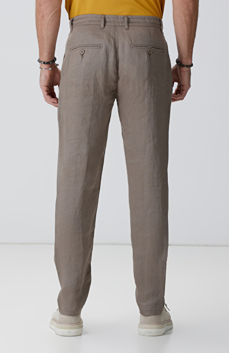 Bej Keten Pantolon_2