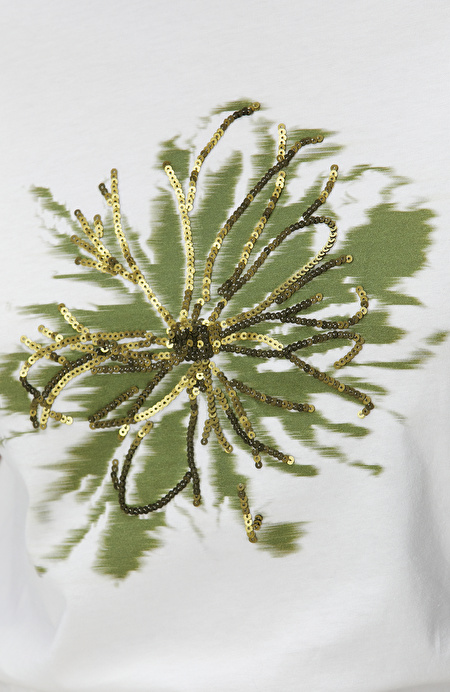 N-Tech Kırık Beyaz T-shirt_5