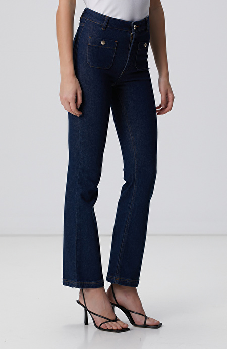 Indigo Denim Pantolon_2