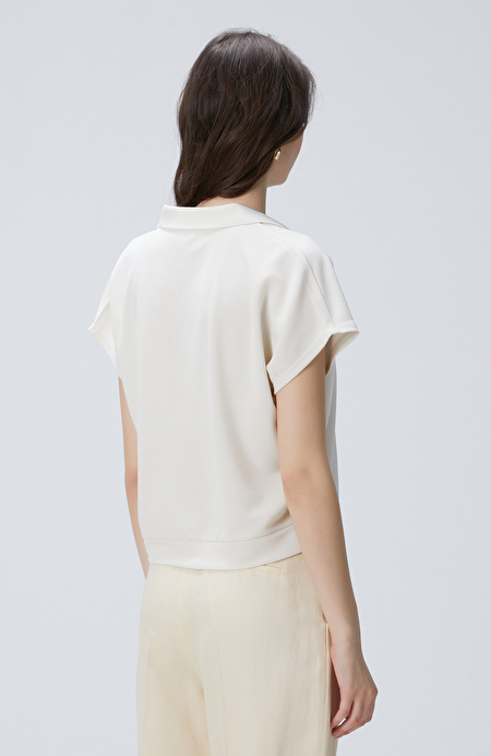 Limited Modal Karışımlı Bej T-shirt_4