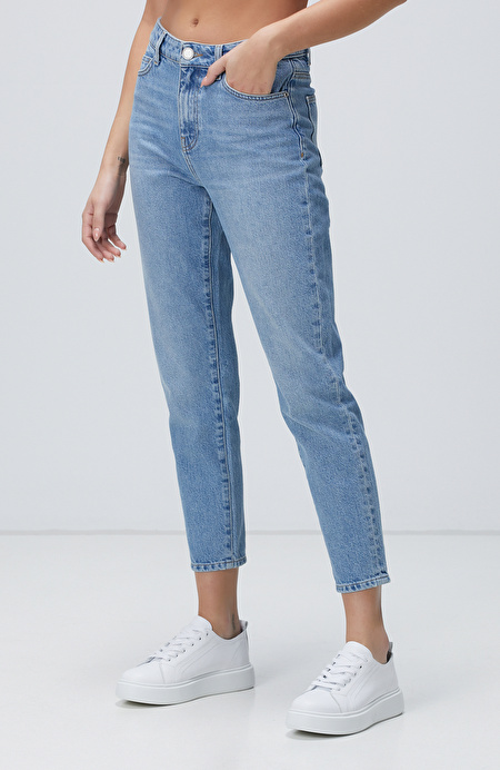 Açık İndigo Denim Pantolon_2