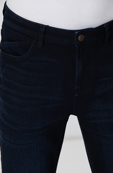 Lacivert Denim Pantolon_3