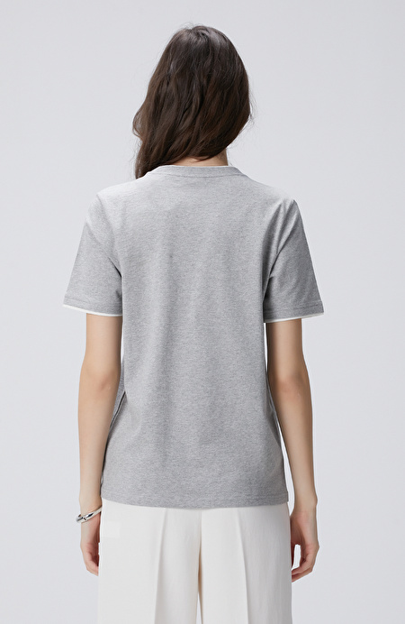 Gri Melanj T-shirt_4