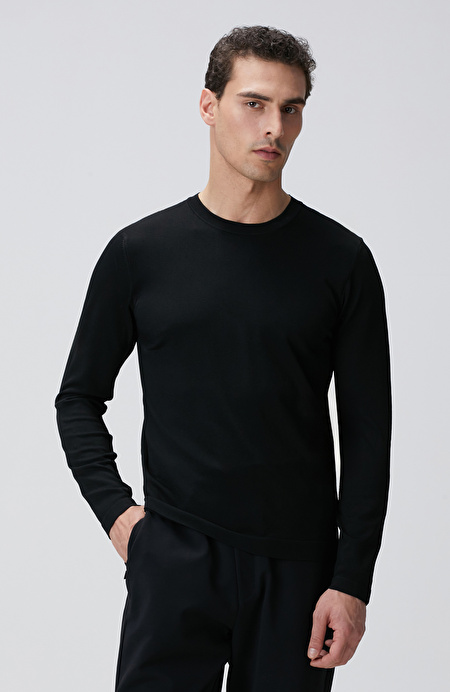 N-Tech Siyah Basic Kazak_0