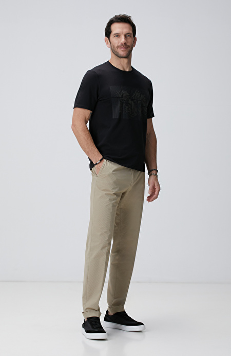 Siyah Hologram Baskılı N-Tech T-shirt_2