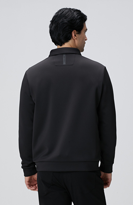 N-Tech Siyah Erkek Sweatshirt_4