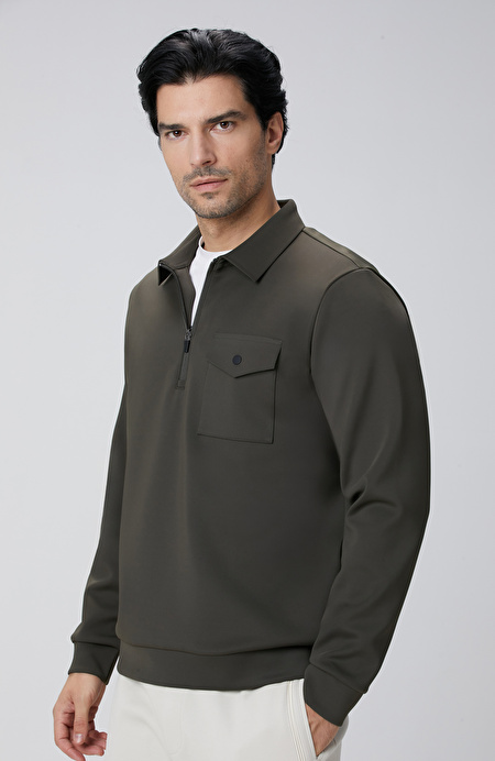 N-Tech Haki Sweatshirt_1
