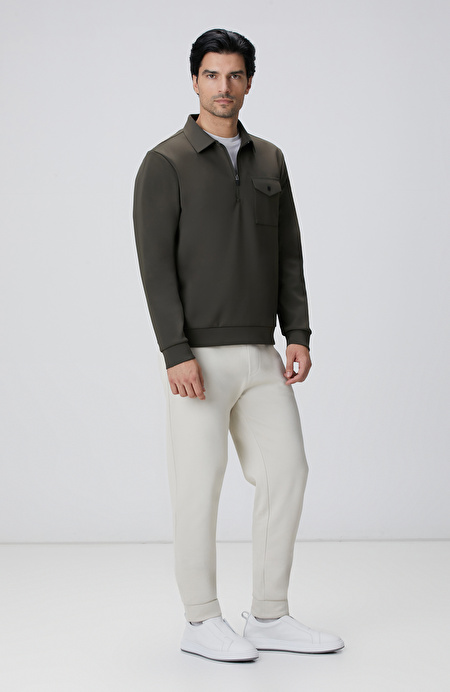 N-Tech Haki Sweatshirt_2