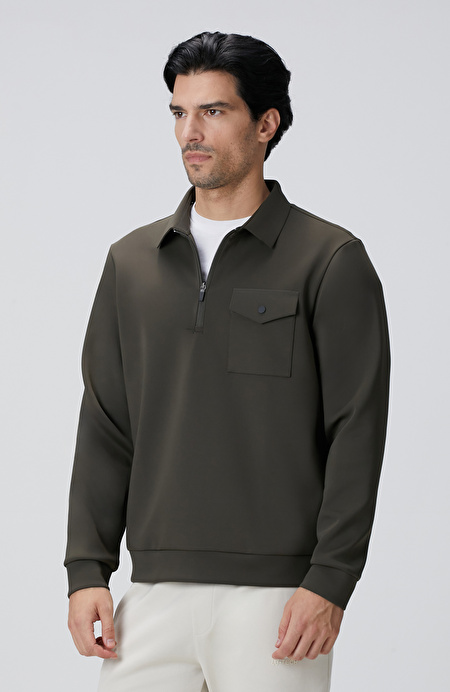 N-Tech Haki Sweatshirt_3