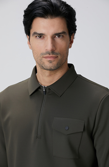 N-Tech Haki Sweatshirt_5