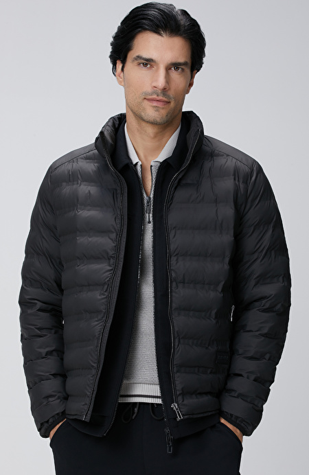Siyah Puffer Mont_1
