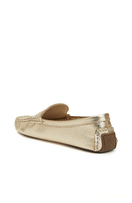 Gold Kadın Deri Loafer_2