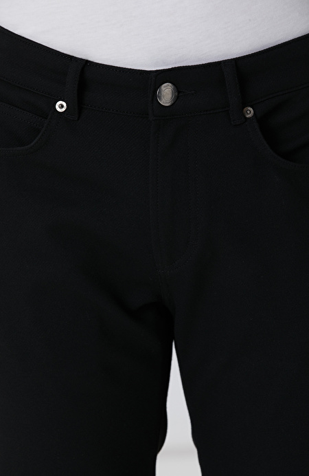 Siyah Casual Pantolon_3