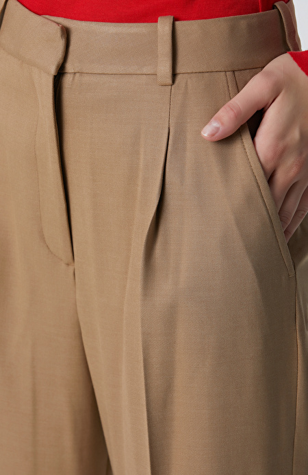 Camel Kadın Pantolon_5