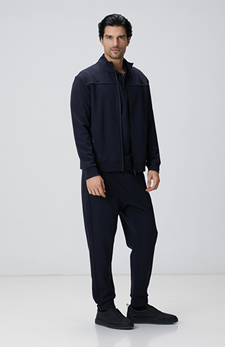 Lacivert N-Tech Scuba Sweatshirt_2