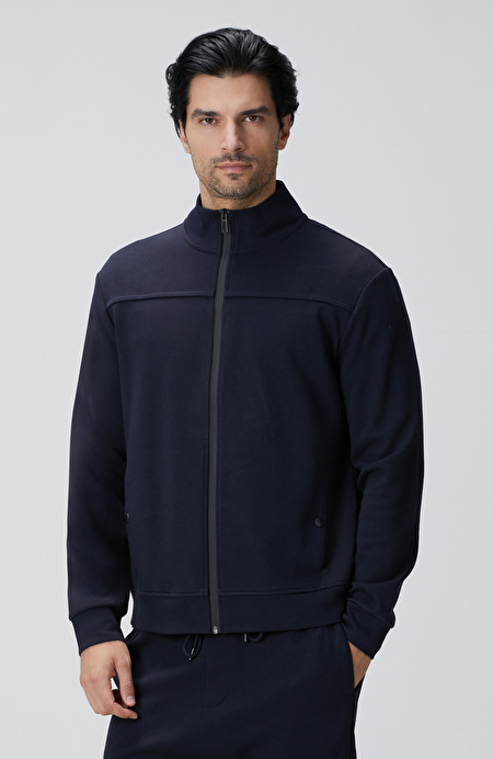 Lacivert N-Tech Scuba Sweatshirt_3