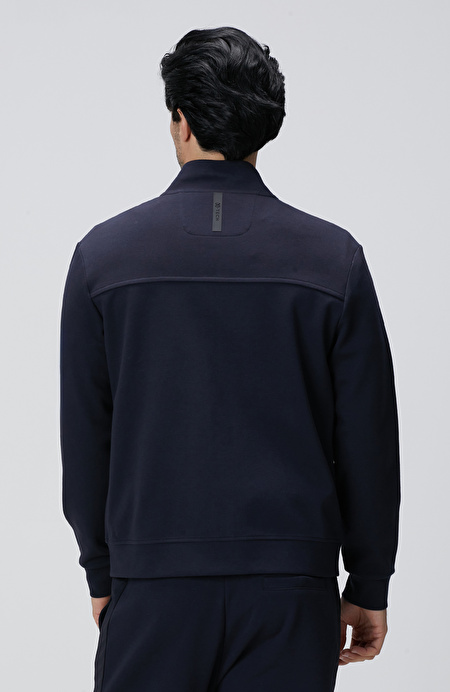 Lacivert N-Tech Scuba Sweatshirt_4