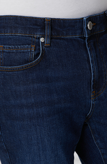 Lacivert Erkek Denim Pantolon_3