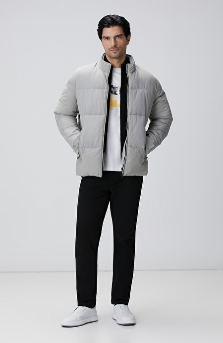 Siyah Casual Pantolon_0